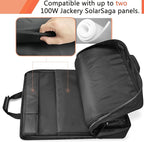 Solar Panel Storage Bag Compatible with 2 Jackery 100W / 200W, Padded Portable Solar Panel Travel Bag Compatible with Jackery SolarSaga (100W | 25.2"×22"×4.5")