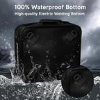Waterproof PVC Paddleboard Cooler Deck Bag - 12 Can Soft Insulated Cooler for Paddleboarding, Camping, Kayaking