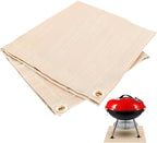 20"x 20" Fire Pit Mat - Fireproof & Heat Resistant Wood Stove Mat for Deck, Patio, Lawn - Fiberglass Insulation Floor Protector for Camping, BBQ, Tent Stoves