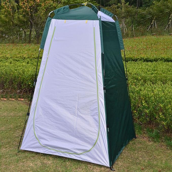 Camping Tent,Shower Tent, Portable Shower Tent, Beach Shower Toilet Changing Tent Sun Rain Shelter Tent for Outdoor Camping, Beach, Photography(Blue)