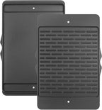 7598 Grill Griddle for Weber Spirit 300 & II 300 Series Grills, Reversible Cast Iron Griddle Plate for Weber Spirit I & II E-310 S-310 E-315 S-315 E-320 E-330