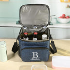 Personalized Insulated Cooler Bag, Custom Name Portable Insulated Camping Bag Suitable for Picnic Beach Hiking Travel