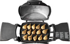 Weber Q1200 Liquid Propane Portable Gas Grill, Titanium – 1‑Burner Travel and Camping Grill with Cast‑Iron Grates & Electronic Ignition (8,500 BTU Burner)