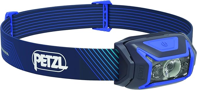 PETZL ACTIK CORE Rechargeable Headlamp - 600 Lumens - Blue (Classic)