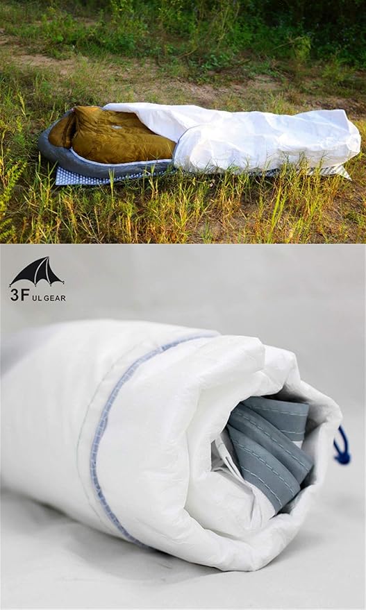3F UL GEAR Tyvek Sleeping Bag Cover Liner Waterproof Bivy Sack