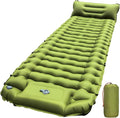 Sleeping Pad, Ultralight Inflatable Sleeping Pad for Camping with Pillow Built-in Foot Pump, Extra Thick Compact Camping Sleeping Mat for Hiking, Backpacking, Tent Use