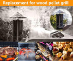 Replacement Pellet Grill Chimney Cap, Compatible with Many Pit boss, Traeger, Camp Chef and Other Models Pellet Grill Chimney Replacement…