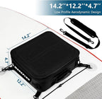 Waterproof PVC Paddleboard Cooler Deck Bag - 12 Can Soft Insulated Cooler for Paddleboarding, Camping, Kayaking
