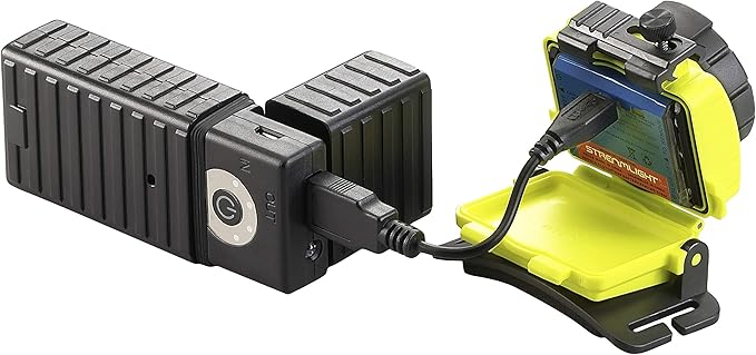 Streamlight 61607 Double Clutch with Alkaline Batteries Headlamp Yellow