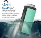 PHOOZY Insulated Can Cooler for Slim 12oz Cans with NASA-Inspired Technology - Patented Can Cooler That Keeps Drinks Cold 10x Longer - Lightweight for Outdoor Adventures - Mint
