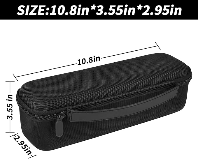 Boobowl Case Compatible with BYSOU/for AsFrost/for SupeDesk/for Outask Camping Light Telescopic and Collapsible Night Mobile Lighting Battery, Outdoor Camping Lantern Bag (Box Only) (Black)