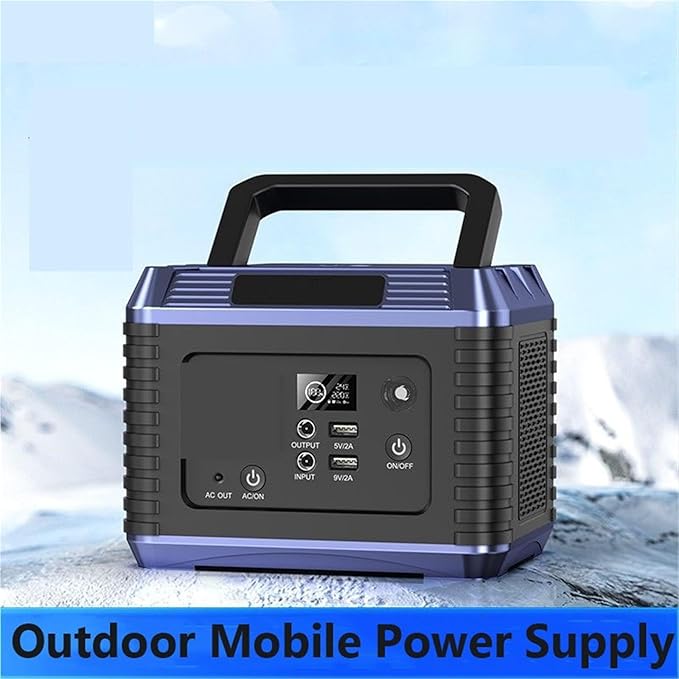 Power Station, 300W Portable Power Station With Energy Storage Capability, Suitable For Campers And RVs,for Outdoor Camping Home
