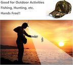 Hands Free Rechargeable LED Baseball Cap Hat for Outdoor Hip Hop Party Holiday