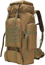 Hiking Backpack for Men 70L/100L Camping Backpack Military Rucksack Molle 3 Days Assault Pack for Climbing | Camping Backpack, 3 Days Assault Pack, for Climbing