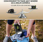 MARBERO Portable Power Station 88Wh Camping Lithium Battery Solar Generator Fast Charging with AC Outlet 120W Peak Power Bank(Solar Panel Optional) for Home Backup Outdoor Emergency RV Van Hunting
