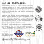 Ready Harvest Emergency Food - Quick-Cook Pinto Beans |Pre-cooked Beans, Just add hot Water | #10 Can | 25-Year Shelf Life | 3 lbs | Cans Filled to the Top