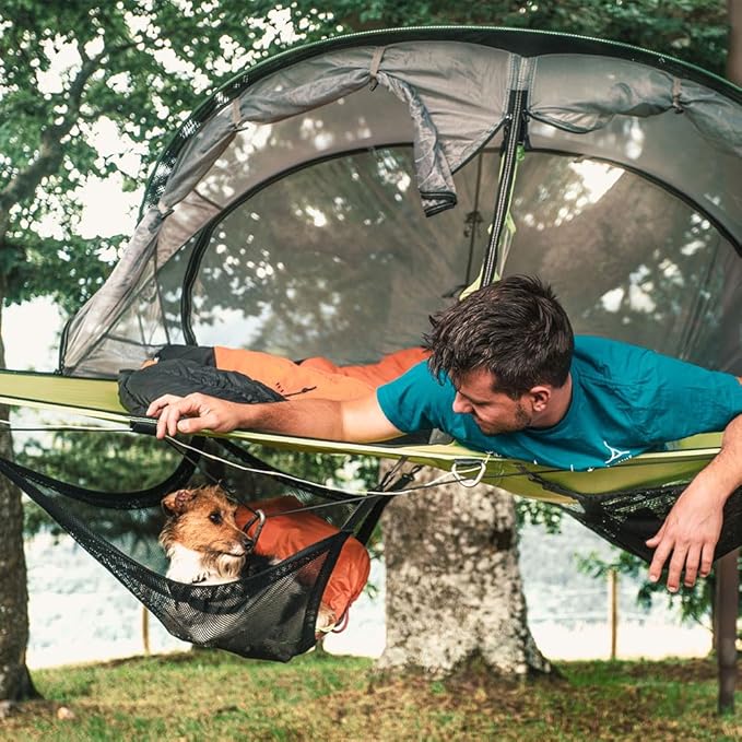 Tentsile Connect V3 2-Person Tree Tent Hammock, The Original Tree Tent Company, 880 Pound Capacity, Portable Treehouse, Heavy Duty Ratchets Included, Designed in The UK