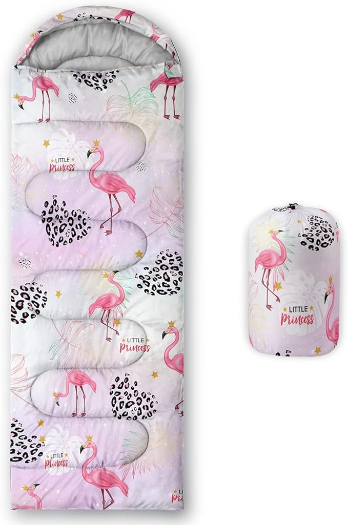 HOSIMA Butterfly Sleeping Bags for Adults and Kids for Camping,Black Gothic Ultralight Sleeping Bag for Cold Weather Summer.