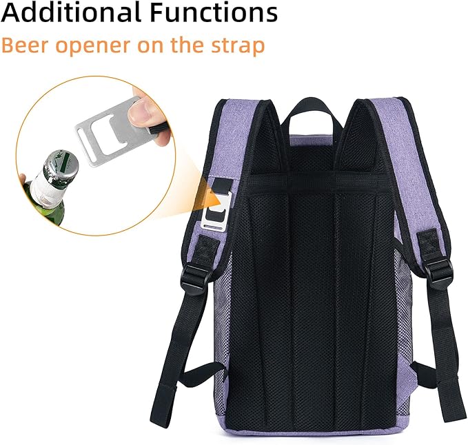 Backpack Cooler Backpack 26 Cans Insulated Leak Proof for Women Men Beach Camping Picnic Fishing Hiking Lunch Backpack Waterproof Cooler