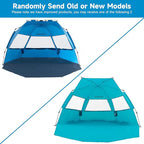 Alvantor® Beach Tent Beach Umbrella Outdoor Sun Shelter Cabana Automatic Instant Pop-Up UPF 50+ Portable Beach Shade Camping Fishing Hiking Canopy Easy Set Up Light Weight Windproof for 2-3 Person