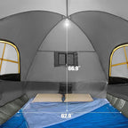Pickup Truck Tent, Waterproof PU2000mm Double Layer for FT Truck Bed, Portable Bed Tent for Camping