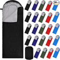 VitalCozy 24 Pcs Sleeping Bags for Adults Bulk Lightweight Waterproof Backpacking Camping Sleeping Bag with Compression Sack, Portable Compact for Winter Hiking Outdoor Camping Essential