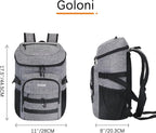 Cooler Backpack Insulated Leak Proof,Small Soft Coolers Bag for Men and Women Camping,Travel,Beach,Hiking,Picnic