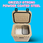 Above Sea Level Cooler Basket for YETI Roadie 24 and YETI Roadie 32 - Wire Dry Goods Tray for YETI Roadie Ice Chests - Compatible with Roadie 24 Accessories