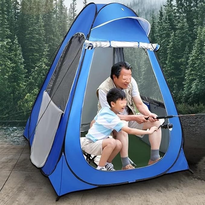 Camping Tent,Shower Tent, Storage Bag Pop Up Toilet Tent Privacy Beach Tents Shelters Portable Outdoor Changing Room for Outdoor Camping Fishing Beach