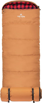 Teton Junior, 20 Degree and 0 Degree Sleeping Bags. Finally, Sleeping Bag for Boys, Girls, All Kids, Warm and Comfortable, for All Camping Weather and Built to Last