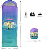 HOSIMA Butterfly Sleeping Bags for Adults and Kids for Camping,Black Gothic Ultralight Sleeping Bag for Cold Weather Summer.
