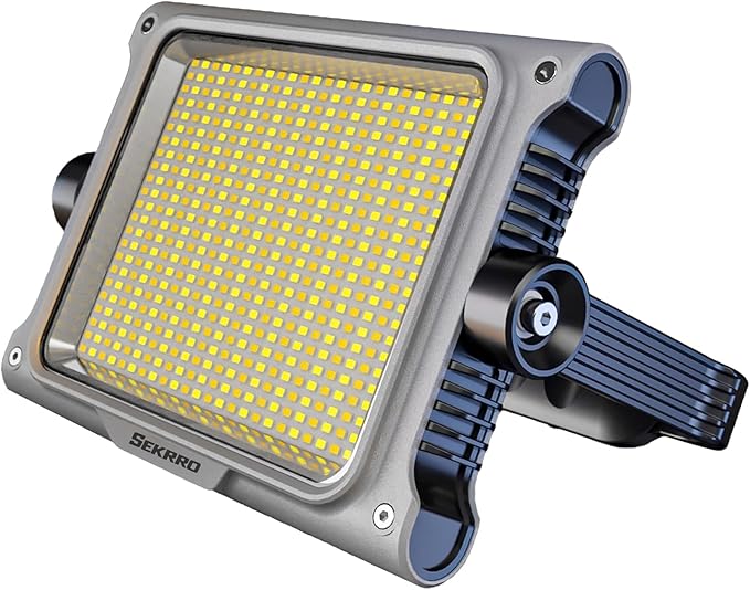 P8 Portable Rechargeable LED Camping Lantern & Work Light, IP67 Waterproof, 3500LM Ultra Bright, 20000mAh Battery, Magnetic Base & Hanging Hook for Outdoor, Job Site, Emergency