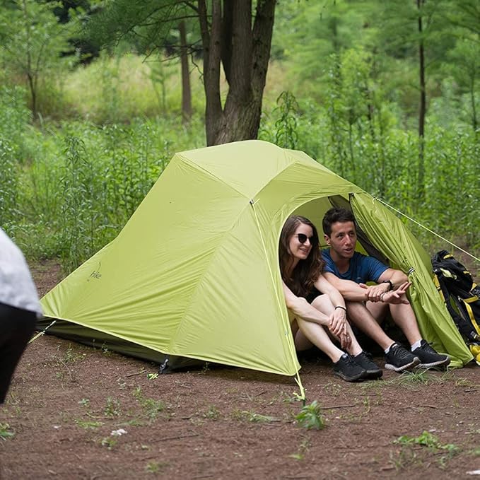 Naturehike Cloud Up 3 Person Backpacking Tent with Footprint - 3 Season Free Standing Lightweight 3 Person Camping Tent | with Footprint, Free Standing, Dome, Camping, Hiking, Waterproof