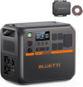 BLUETTI AC200PL Portable Power Station & Charger 1 (Ships Separately), 2304Wh LFP Battery Backup, Expandable to 8448Wh w/ 4 2400W AC Outlets, 560W DC-DC Alternator Charger, for Camping, Power Outage
