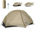 Naturehike Mongar UL Tent [2025 Upgrade] - 1-2 Person Ultralight 3 Season Camping Tent, Waterproof One Person Two Person Backpacking Tent for Hiking, Cycling, Easy Setup
