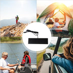 Solar Panel Charger - 14.8x4.5x2cm Portable Foldable Electronic Accessories | Charging Panel for Security Camera | Mobile Phone Battery for Phones Lantern Fan Tent Hiking Camping Car Backpacking