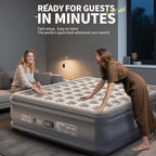 InnoTruth Cal King Air Mattress with Built in Pump, Keep Feet from Dangling, Extra Length Inflatable Blow up Mattress, Luxury Comfort for People(190CM Height), Ideal for Guest & Home, 700lbs