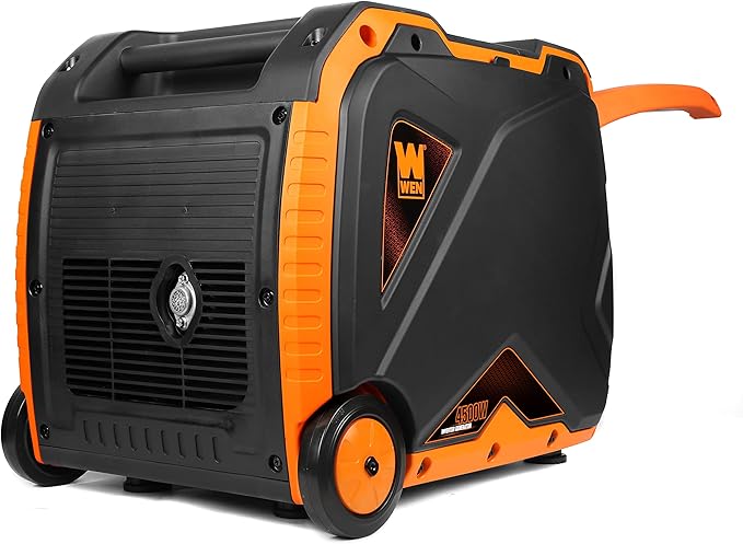 WEN DF452iX Super Quiet 4500-Watt Remote Electric Start Dual Fuel RV-Ready Portable Inverter Generator with Fuel Shut-Off and CO Watchdog