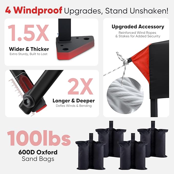 Sekey 10x10 Pop Up Canopy with One Push Setup-Easy Up Canopy with 99% UV Blocking - Instant Outdoor Sun Shade for Events, Parties, Camping- Commercial Gazebo with Weight Bags,Wind Proof&Waterproof