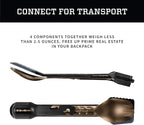 Gerber Gear ComplEAT Camping Utensils Set for Outdoor Cooking, Camping Cutlery with Fork, Spoon, Tongs, Spatula and Multi-Functional Tool, Burnt Bronze