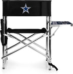 Picnic TIME NFL Unisex-Adult NFL Sports Chair with Side Table, Beach Chair, Camp Chair for Adults