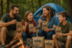 Meals Ready to Eat MRE 4 Pack Variety | Shelf-Stable Emergency Food Supply | Long-Term Survival Rations for Camping, Hiking & Disaster Preparedness