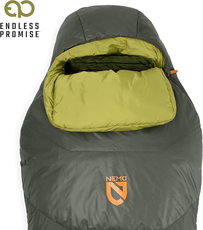 NEMO Equipment Tempo | Men's and Women's 20 & 35 Degree Synthetic Sleeping Bags