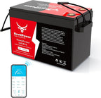 12V 330Ah LiFePO4 Battery Small Size, 4224Wh Lithium Battery with 200A BMS, Up to 10000+ Rechargeable Cycles, Perfect for RV Camping, Trolling Motor, Solar Power Storage (12V*330Ah)