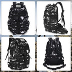50L Military Tactical Backpack 3 Day Assault Pack Molle Daypack Hiking Backpack for Men and Women