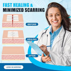 Senvok Emergency Wound Closure Device 4 Pcs - Upgraded Zip Stitch Wound Closure Strips - Butterfly Bandages Laceration Closure Strips for Quick, Painless, Stitchless Wound Closure