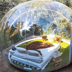 Inflatable Bubble Camping Tent, Outdoor Rainproof Transparent Dome Bubble House Family Backyard Stargazing Outdoor Camping Bubble Tent(Size:3m 10feet)