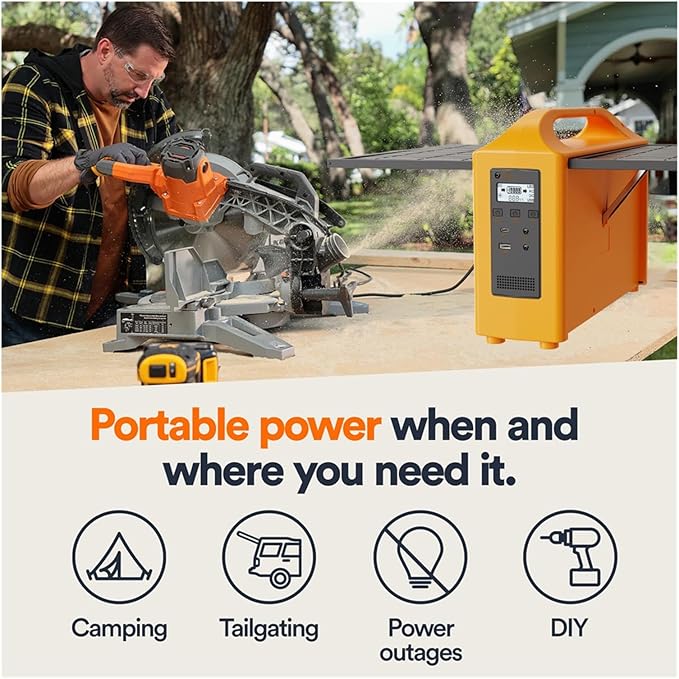 Power Station, 100W Portable Power Station 110V 220V Solar Generator UPS e Bank 24000mAh With Panel For Camping,for Outdoor Camping Home(220V)