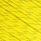 Fluorescent Reflective 550 Type III Guyline Tent Rope Camping Survival Cord High-Visibility Paracord (Reflective Neon Yellow, 50 Feet)