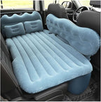 Bed Car Mattress Camping Mattress, Inflatable Thickened Car Air Bed with Air Pump Portable Sleeping Pad Mattress for Home Car Travel Camping,Green